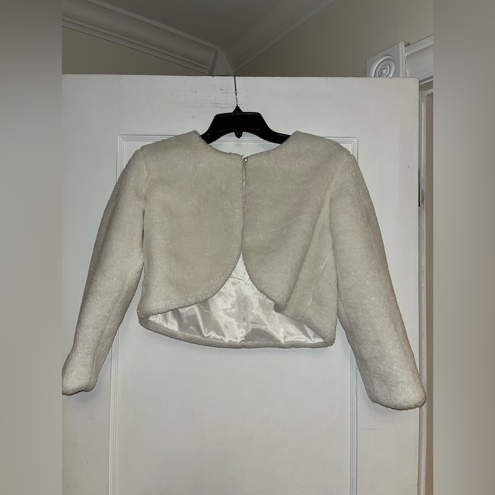 Elegant Cream Kids Jacket